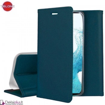 Telone dirbtinos odos dėklas - žalias (Samsung A54 5G) Telone dirbtinos odos dėklas - žalias (Samsung A54 5G)